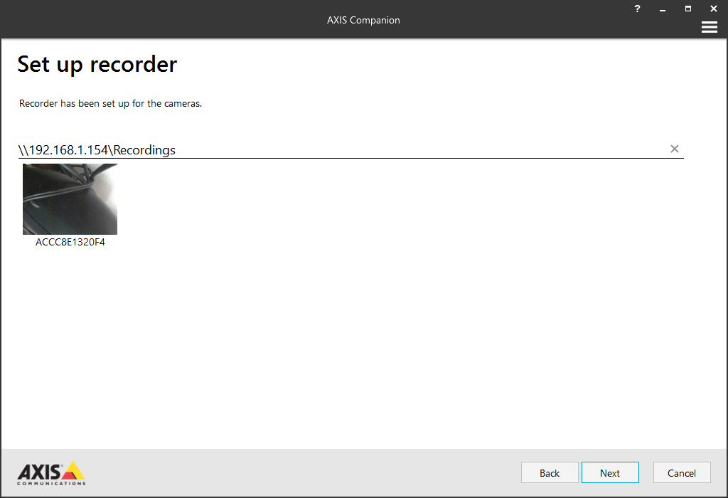 setup network share