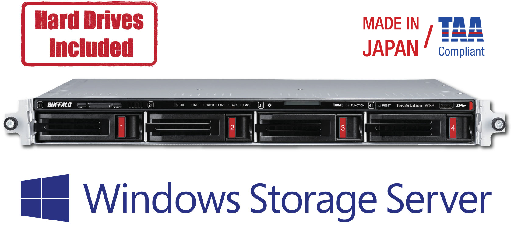 buffalo terastation nas microsoft windows network attached storage ws5420rn32s6