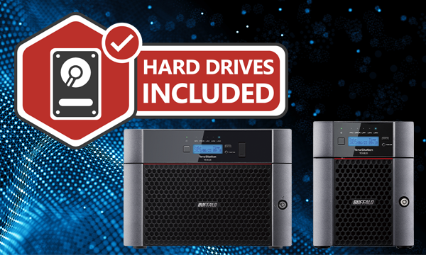 Hard Drives Included